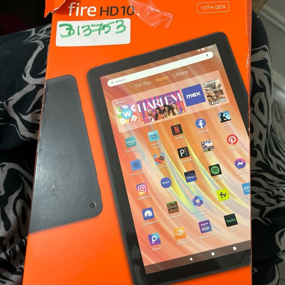 Amazon Fire HD 10 Tablet - Orange Box